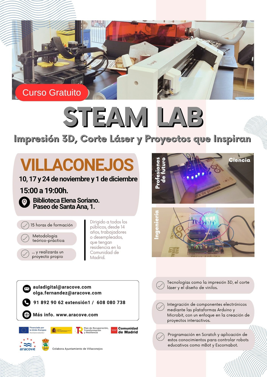 Villaconejos curso STEAM LAB